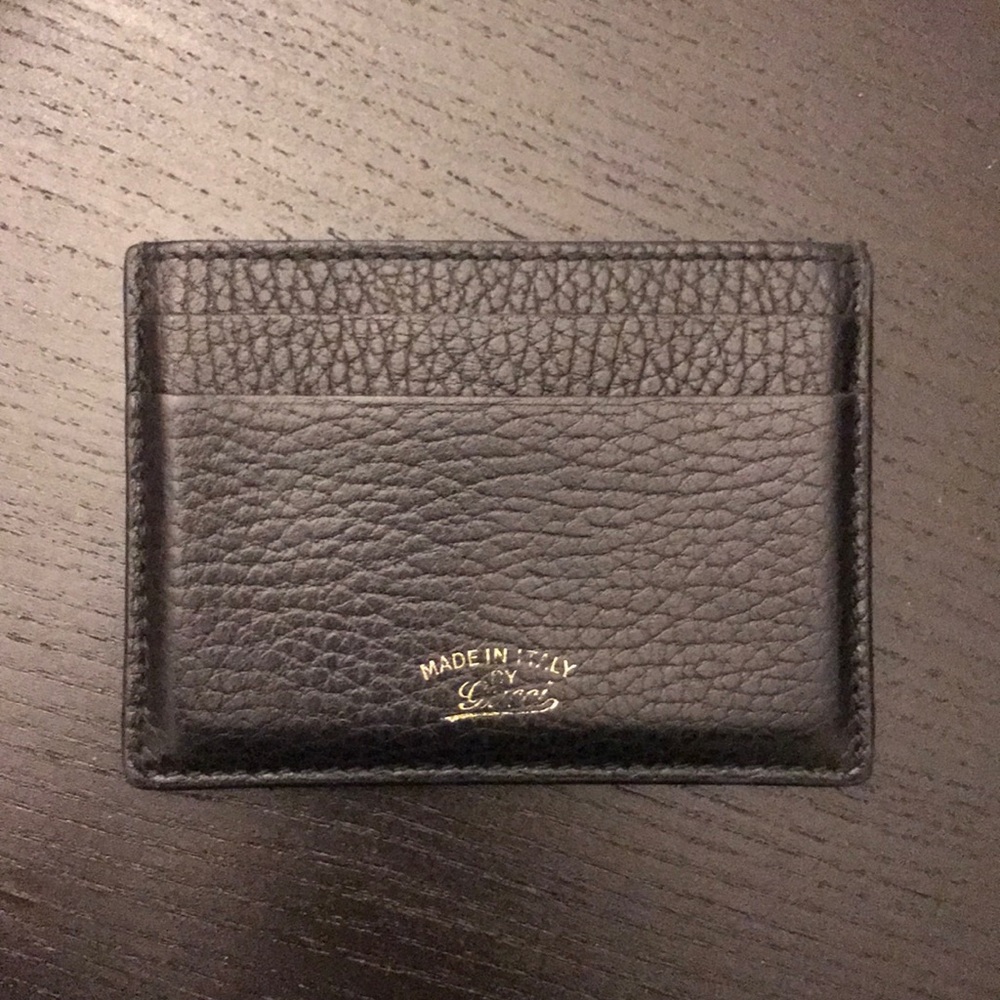Gucci Swing Leather Card Case